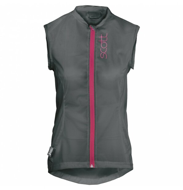 Scott Actifit Woman&acute;s Light Vest S Grijs Roze