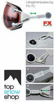 lengteverstelling casco fx70 skibril - topsnowshop