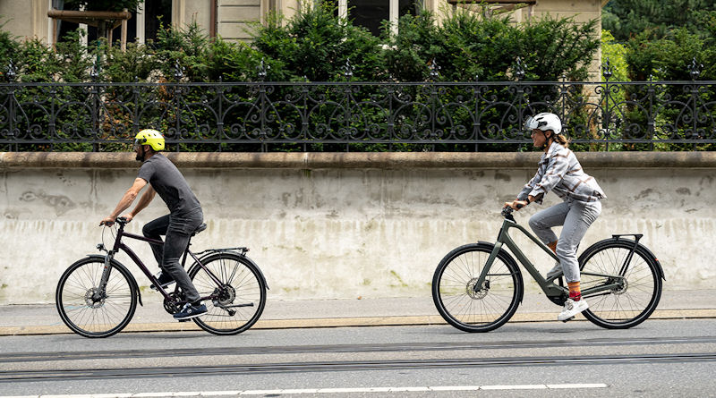 cp e bike helm - fietshelm met vizier
