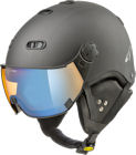 cp carachillo carbon ski helm met vizier