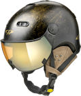 cp carachilloi vintage ski helm met vizier