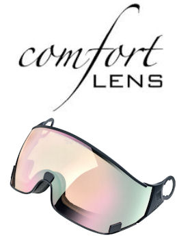 cp comfort lens - photochromatisch en polariserend skihelm vizier