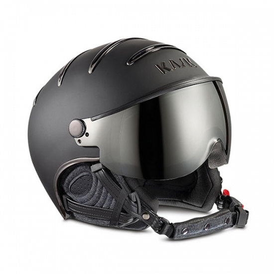 Skihelm Kask chrome - Black - Smoke Pink Meekleurend ☀/☁ thumbnail