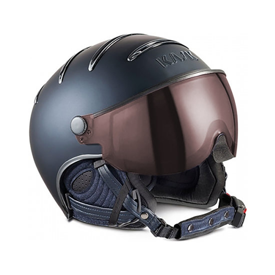 Skihelm Kask Chrome Blauw Smoke Pink Meekleurend kask kopen in de aanbieding Skihelm Kask Chrome Blauw Smoke Pink Meekleurend kask kopen in de aanbieding
