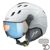 40126_Cp_Corao_skihelm_vizier_wit_pol_vario keuze