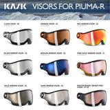 kask piuma r skihelm vizier los - kask ersatz visier - kask visor 210