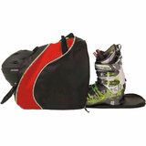 Skischuhtasche mit Helmfach-Skischuhtasche-skihelmtasche-skischoenentas-skhelm tas zwart rood
