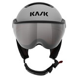 Kask Treasure Silver skihelm met vizier