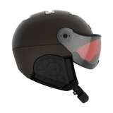 kask chrome platinum  skihelm met vizier photochromic visier