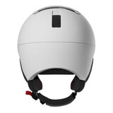 kask chrome white silver skihelm met vizier photochromic