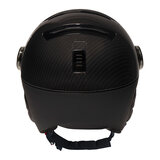 Skihelm met Vizier Kask Elite Photochromic Carbon Black - Smoke Pink Photochromic