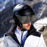 Skihelm met Vizier Kask Class Shadow Photochromic Black - Smoke Pink Photochromic