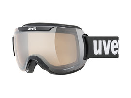 SKIBRIL UVEX Downhill 2000 V zwart/meekleurend zilver S1-3 (☁/❄/☀)