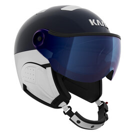 Kask Class Sport Blauw - Skihelm met Vizier - Spiegel Vizier