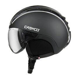 Skihelm Casco SP-2 Vizier - Zwart - met meekleurend Vautron vizier - XL