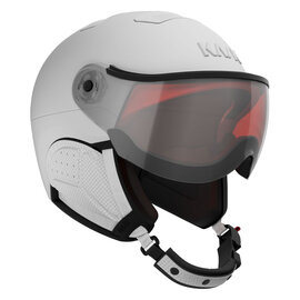 Kask Shadow Wit maat 54- Skihelm met Vizier - Meekleurend Vizier (☁/❄/☀) Cat.1-2