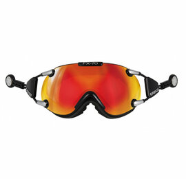 Skibril Casco fx-70 carbonic  - Zwart - mirror cat. 2 - (☁/☀)