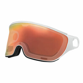 Mango Skihelm Vizier Transparant Rood-wit cat.2 (☁/☀) - voor Mango cusna & quota & alpina jump
