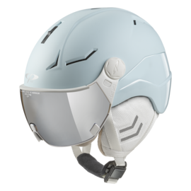 CP Coya+ Cashmere Skihelm met Vizier blauw | Extra veilig! | Meekleurend vizier