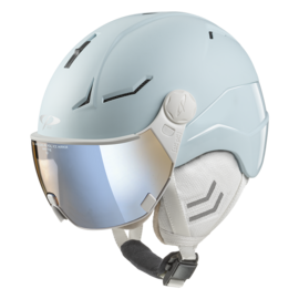 CP Coya+ Cashmere Skihelm met Vizier blauw | Extra veilig! | Meekleurend & Polariserend vizier