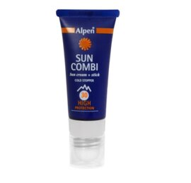 zonnebrandcreme  Alpen sun combi roll-on me factor 30+