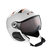 kask chrome white pink gold skihelm met vizier photochromic