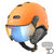 70326_cp carachillo skihelm met vizier oranje
