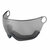 Bollé V-Ryft Pure silver skihelm vizier