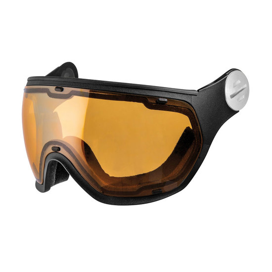 Slokker Skihelm Vizier Los Meekleurend & Polariserend (☁/☀/❄) Oranje Zwart afbeelding
