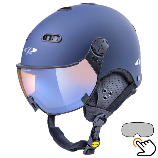 70726_Cp_Carachillo_skihelm_vizier_blauw_pol_vario