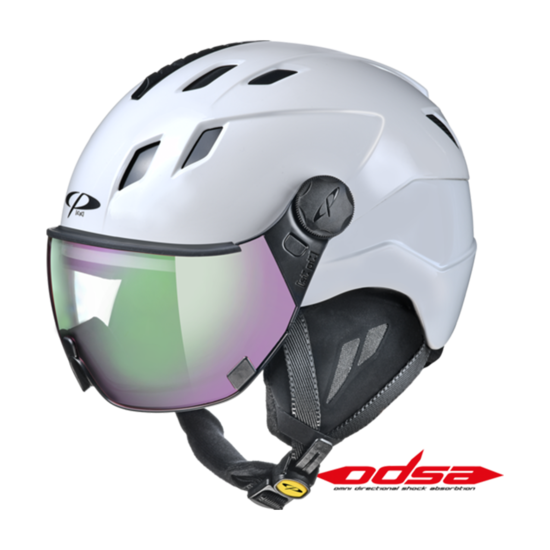 41320_Cp_Corao_skihelm_vizier_wit_vario