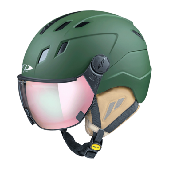 41720_Cp_Corao+_skihelm_vizier_groen_vario