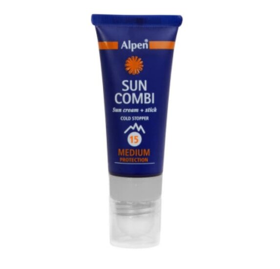 zonnebrandcreme  Alpen sun combi roll-on me factor 15+ afbeelding