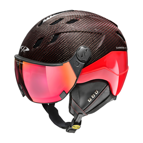 41928_Cp_Corao_skihelm_vizier_zwart_rood_pol_vario