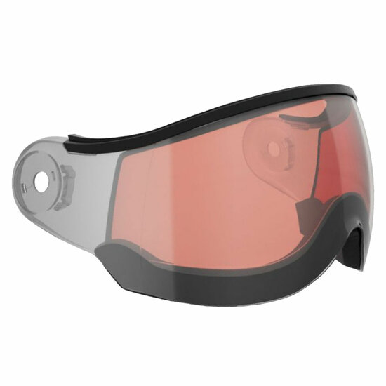 Kask Piuma R Smoke Pink Photochromic Cat. 1-2 (☀/☁/❄) Skihelm Vizier Los afbeelding