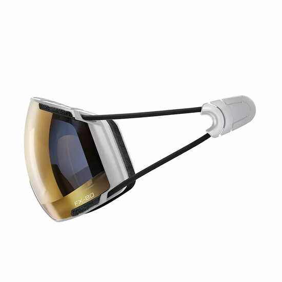 Casco FX-80 Vautron+ zilver skibril - Magnetic link - Meekleurend (Photochromic) cat. 1-3 (❄/☁/☀) & Polariserend afbeelding