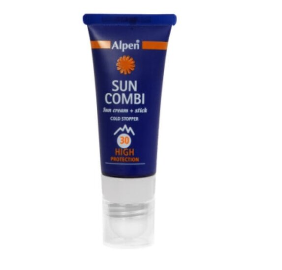 zonnebrandcreme  Alpen sun combi roll-on me factor 30+ afbeelding