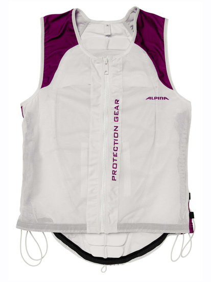 Alpina JSP Ergo Flex Jacket Protector Dames  White afbeelding