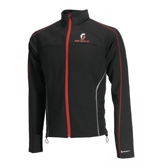 Scott Soft Actifit Thermal Jacket Vestprotector S Zwart Rood afbeelding