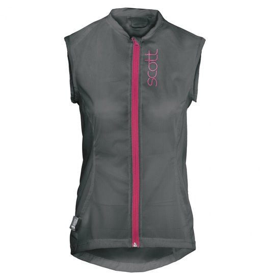 Scott Actifit Woman´s Light Vest S Grijs Roze afbeelding