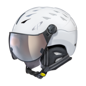 Cp Skihelm met vizier cuma pol vario-wit-dl vario lens br mirror