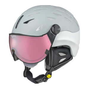 Skihelm CP cuma  - grey wit - dl polariserend meekleurend Vizier cat.2 -(☀/☁)