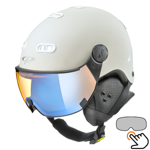 70226_Cp_Carachillo_skihelm_vizier_creme_matt_pol_vario