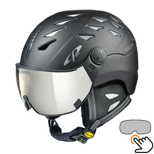 30123_Cp_Cuma_Cashmere_skihelm_vizier_zwart_vario