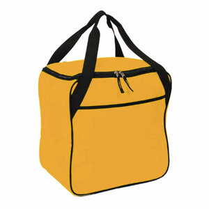 skischoenen tas en skihelm tas in één oranje vancouver