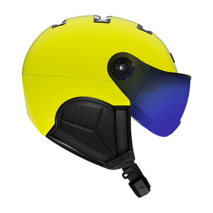 Skihelm met Vizier Kask Firefly Yellow -  Mirror Vizier 