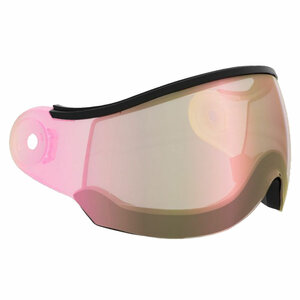 kask piuma R Visor pink mirror