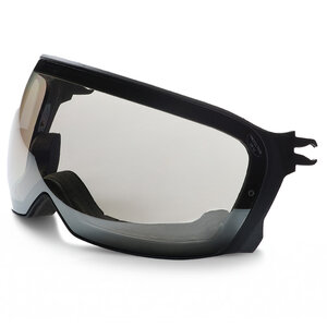 HMR Skihelm Vizier - VTS1 Black- Transparent Mirror